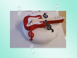 Торт гитара